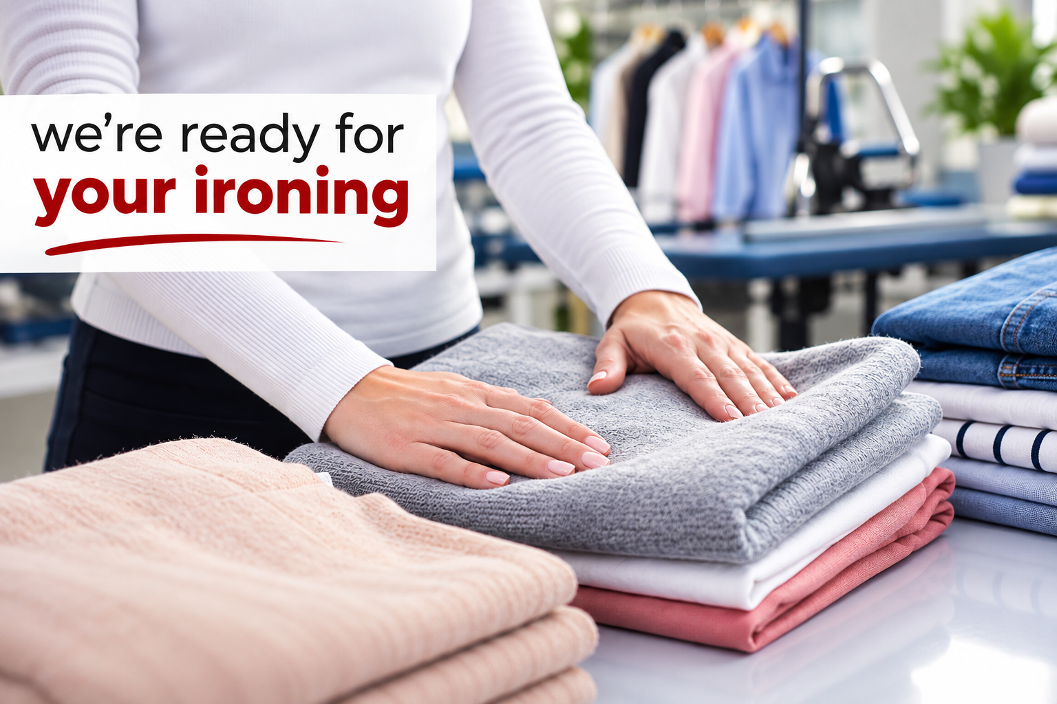 All Ironed Out � ready for your ironing